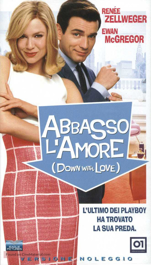 Down with Love - Italian VHS movie cover