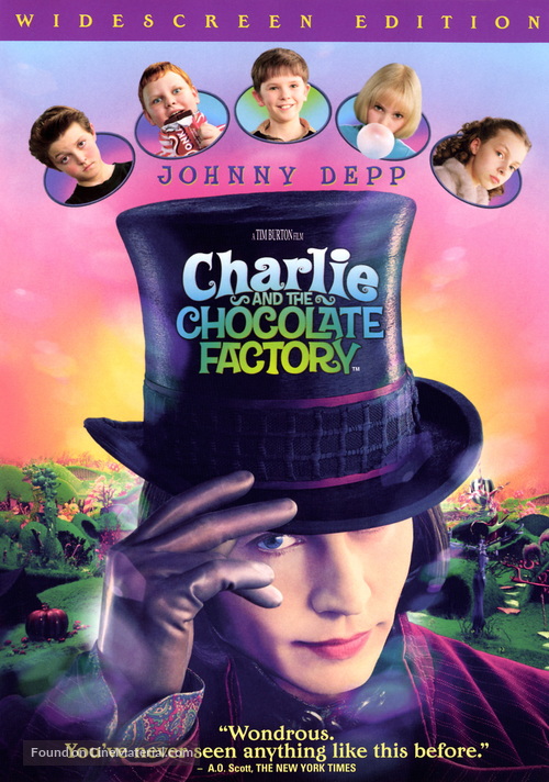Charlie and the Chocolate Factory - Movie Cover