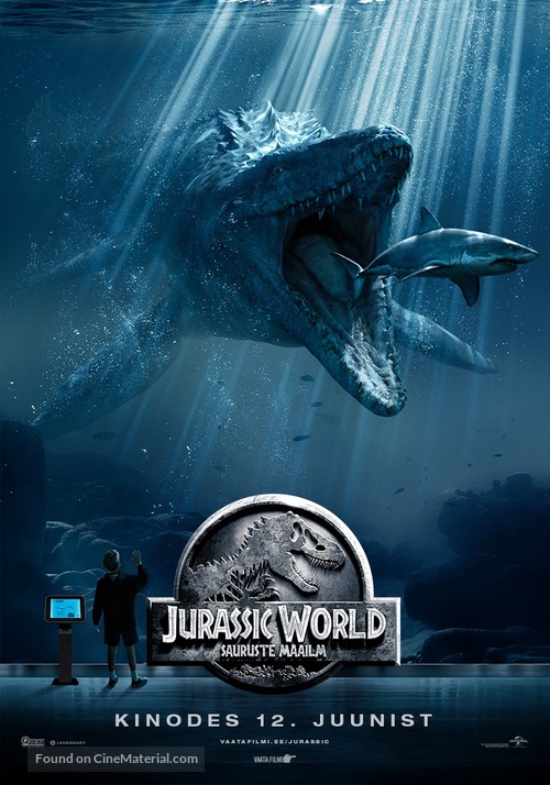 Jurassic World - Estonian Movie Poster