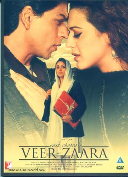 Veer-Zaara - DVD movie cover