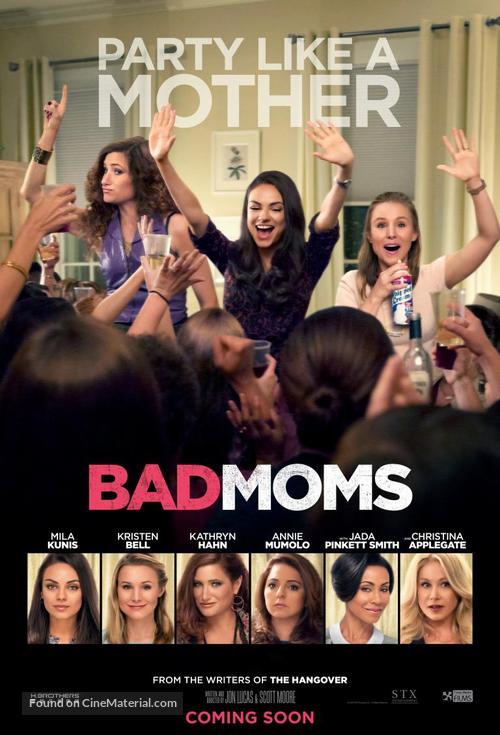 Bad Moms - South African Movie Poster