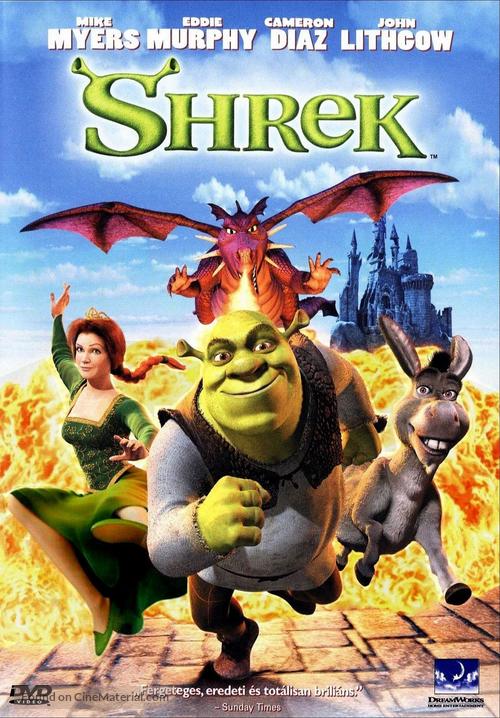 Shrek - Hungarian DVD movie cover