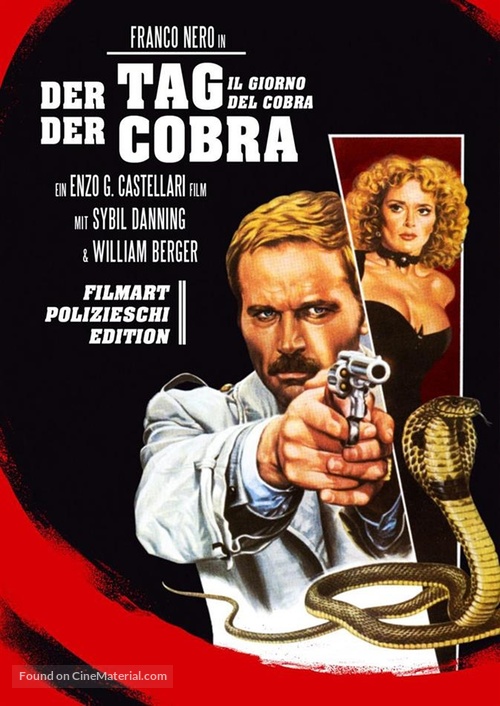 Il giorno del Cobra - German Blu-Ray movie cover