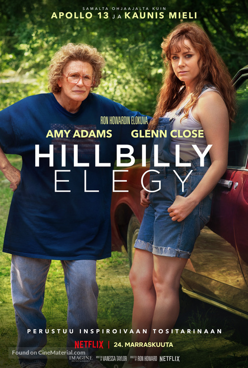 Hillbilly Elegy - Finnish Movie Poster