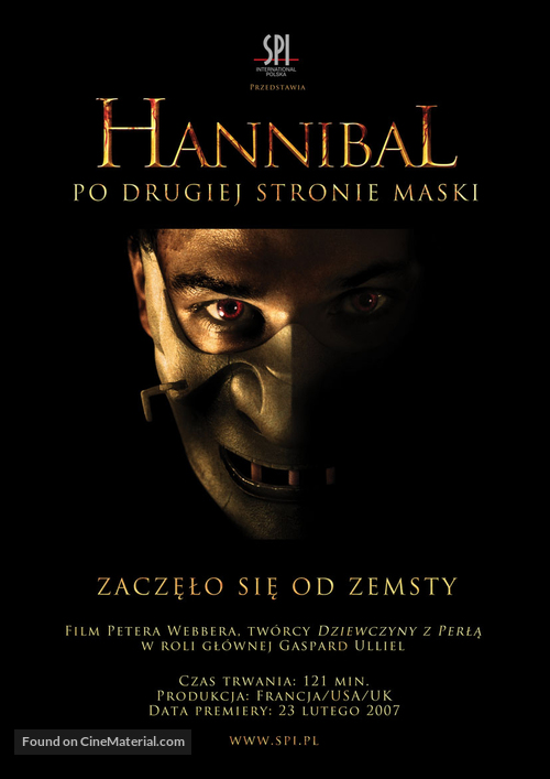 Hannibal Rising - Polish Movie Poster