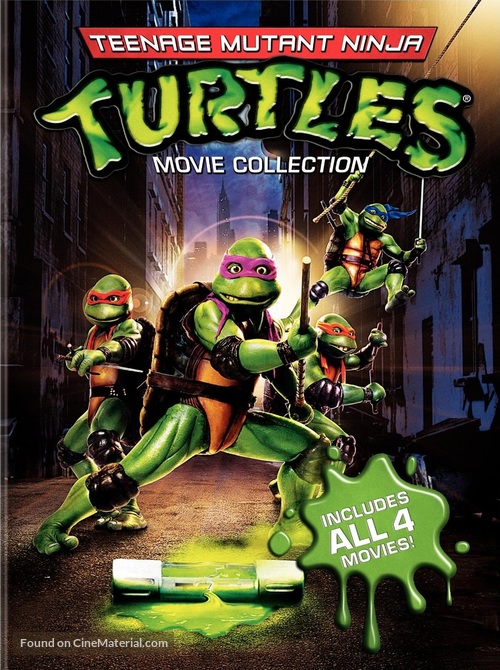Teenage Mutant Ninja Turtles II: The Secret of the Ooze - DVD movie cover