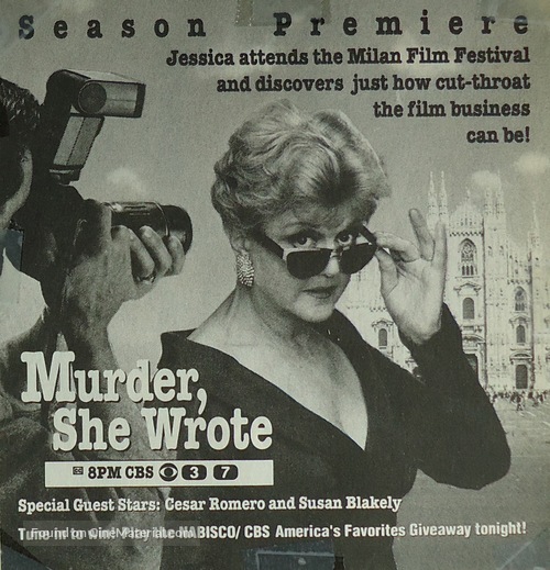 &quot;Murder, She Wrote&quot; - poster