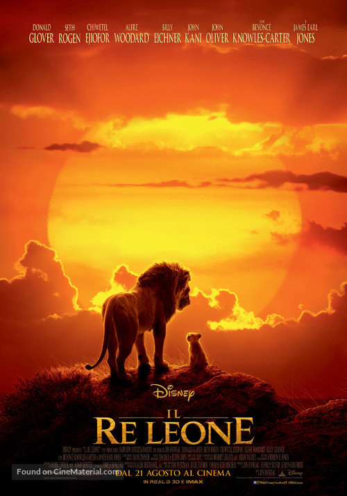 The Lion King - Italian Movie Poster