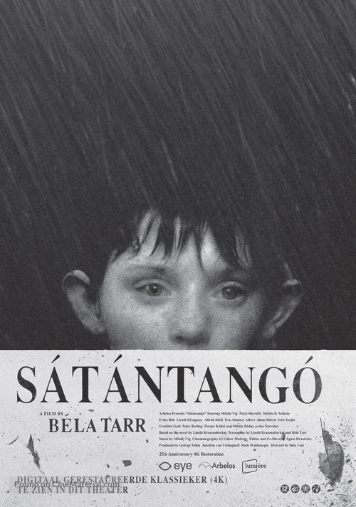 S&aacute;t&aacute;ntang&oacute; - Dutch Movie Poster