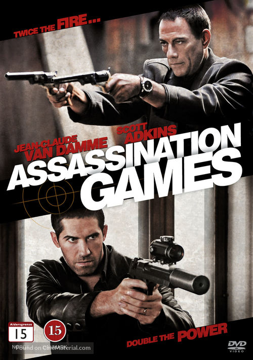 Assassination Games - Danish DVD movie cover