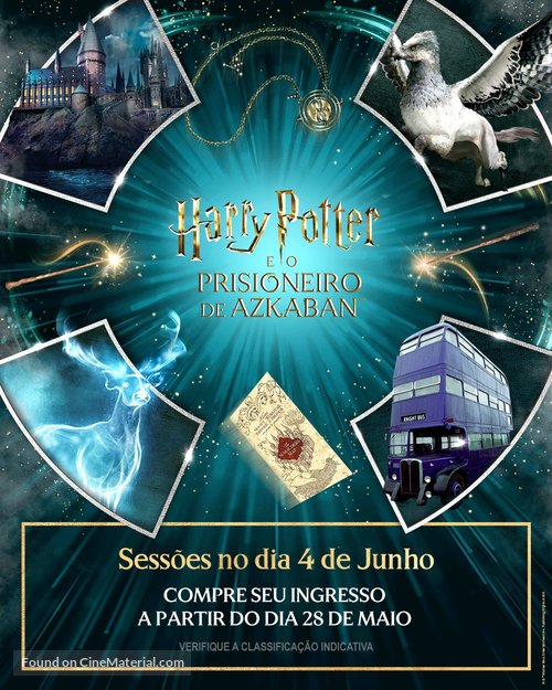 Harry Potter and the Prisoner of Azkaban - Brazilian Movie Poster