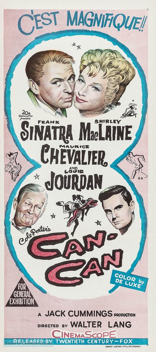 Can-Can - Australian Movie Poster