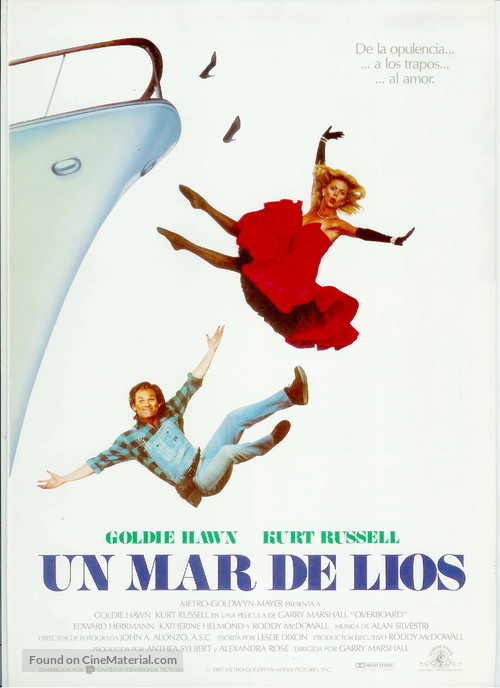 Overboard - Spanish Movie Poster