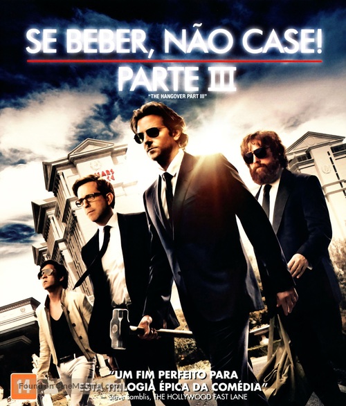 The Hangover Part III - Brazilian Blu-Ray movie cover