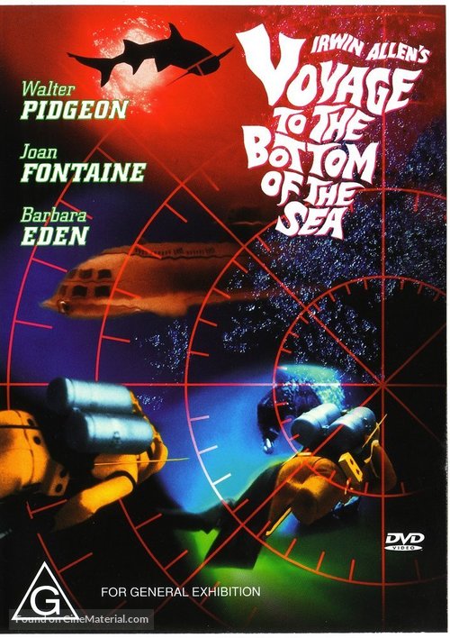 Voyage to the Bottom of the Sea - Australian DVD movie cover