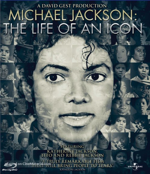 Michael Jackson: The Life of an Icon - Blu-Ray movie cover