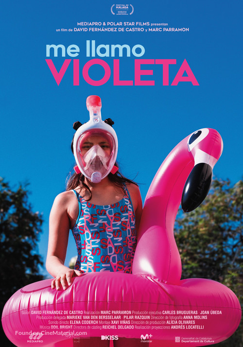 Me llamo Violeta - Spanish Movie Poster