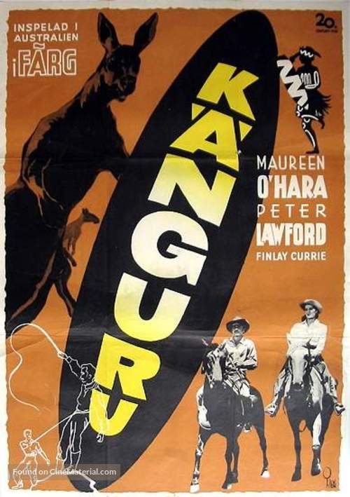 Kangaroo - Swedish Movie Poster
