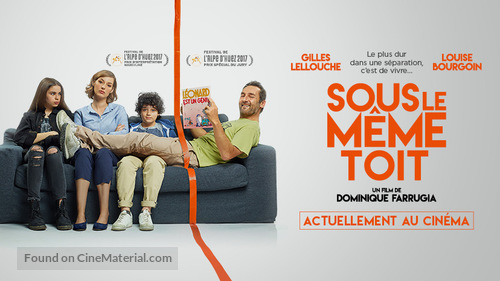 Sous le m&ecirc;me toit - French Movie Poster