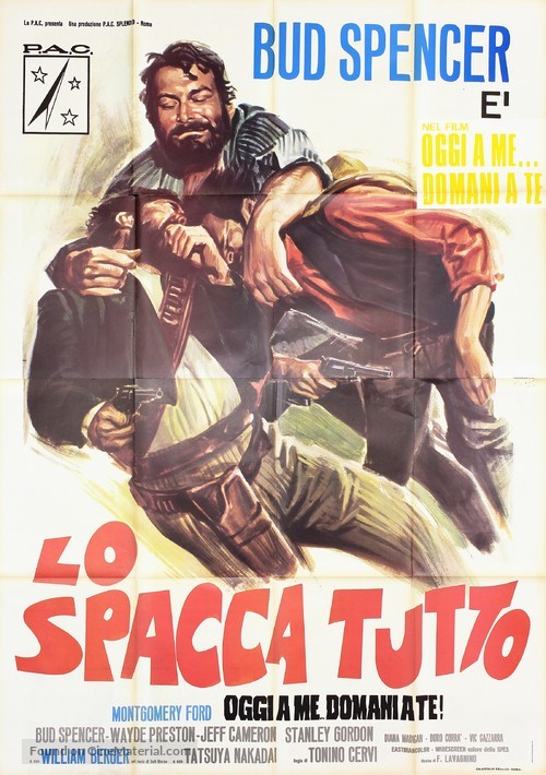 Today We Kill Tomorrow We Die - Italian Movie Poster