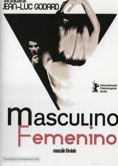 Masculin, f&eacute;minin: 15 faits pr&eacute;cis - Mexican DVD movie cover