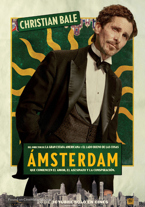 Amsterdam - Spanish Movie Poster