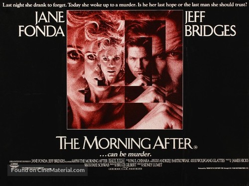 The Morning After - British Movie Poster