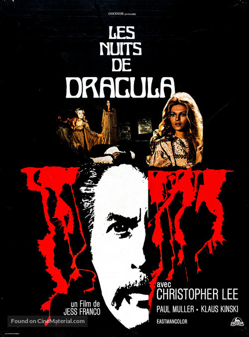 Nachts, wenn Dracula erwacht - French Movie Poster