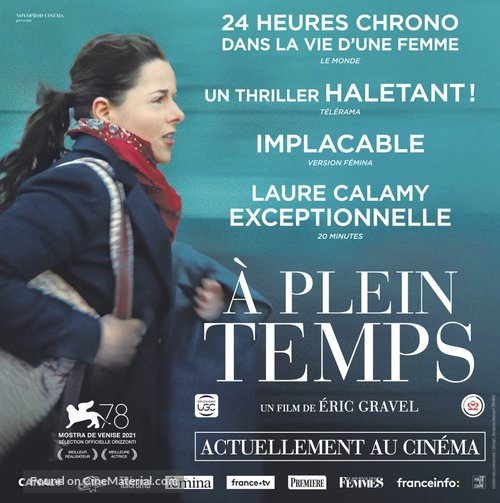 &Agrave; plein temps - French poster