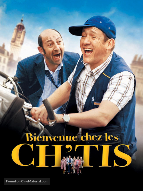 Bienvenue chez les Ch&#039;tis - French Movie Cover