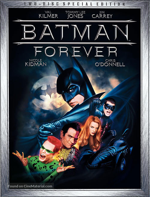 Batman Forever - Blu-Ray movie cover