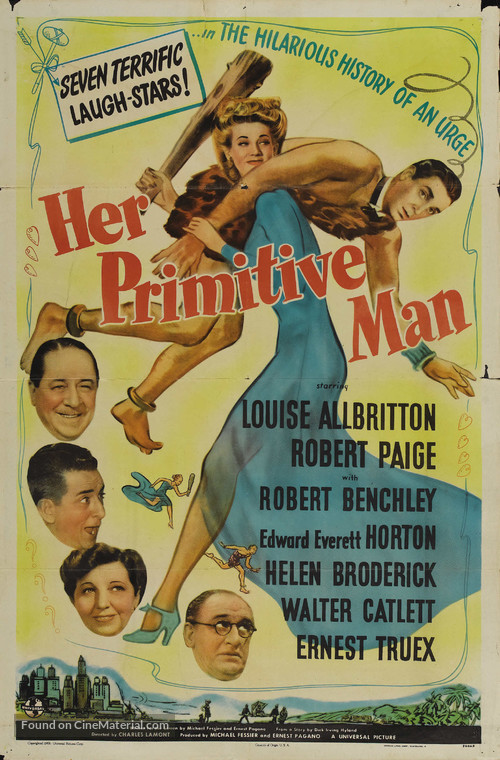 Her Primitive Man - Movie Poster