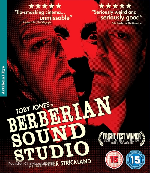 Berberian Sound Studio - British Blu-Ray movie cover