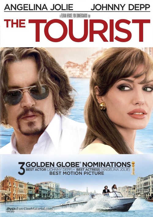 The Tourist - DVD movie cover