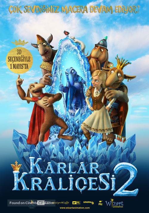 The Snow Queen 2 - Turkish Movie Poster