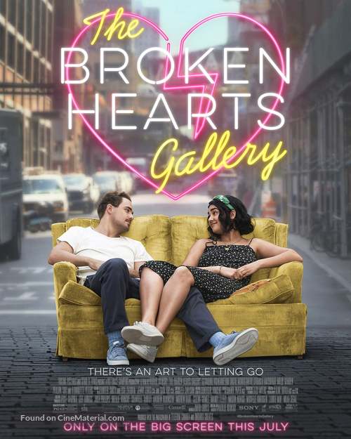 The Broken Hearts Gallery - British Movie Poster