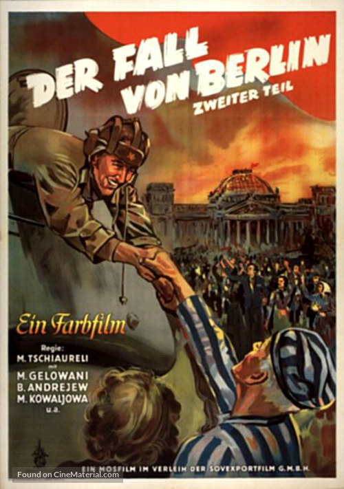 Padeniye Berlina - German Movie Poster