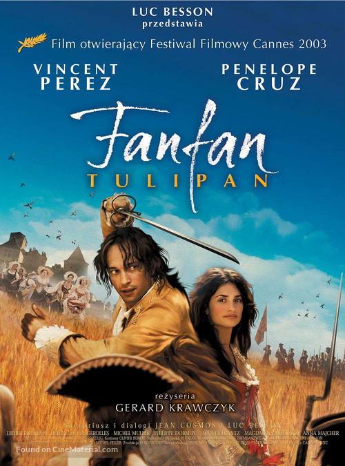 Fanfan la tulipe - Polish Movie Poster