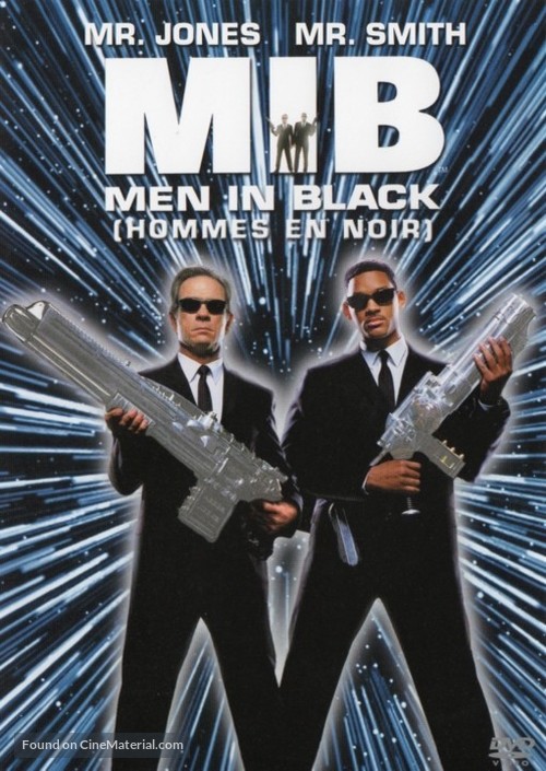 Men in Black - Canadian DVD movie cover