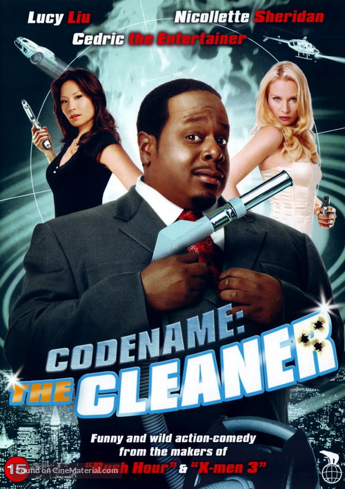 Code Name: The Cleaner - Norwegian DVD movie cover