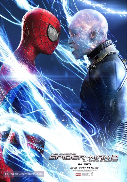 The Amazing Spider-Man 2 - Italian Movie Poster