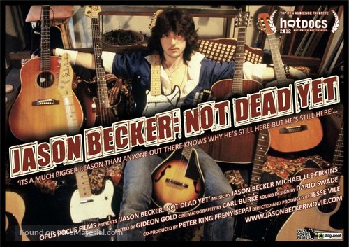 Jason Becker: Not Dead Yet - British Movie Poster