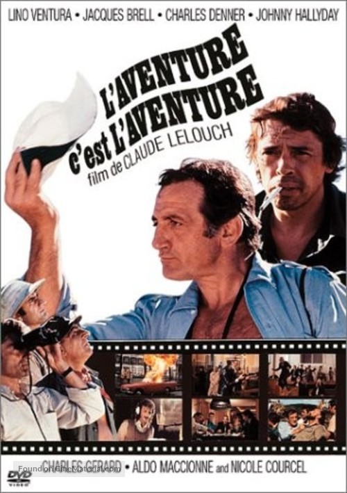 Aventure, c&#039;est l&#039;aventure, L&#039; - French DVD movie cover