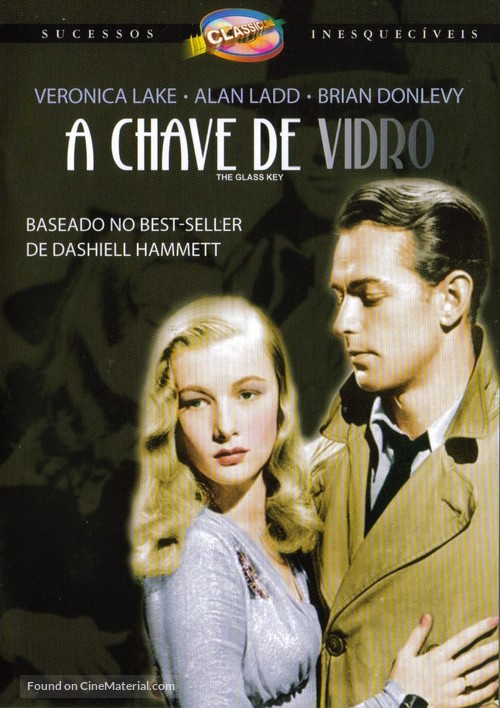 The Glass Key - Brazilian DVD movie cover