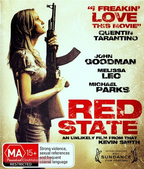 Red State - Australian Blu-Ray movie cover