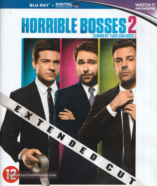 Horrible Bosses 2 - Dutch Blu-Ray movie cover