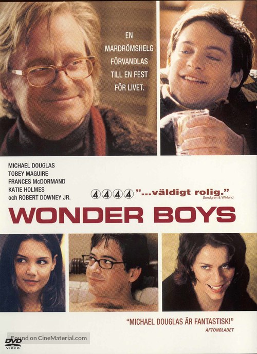 Wonder Boys - Swedish DVD movie cover