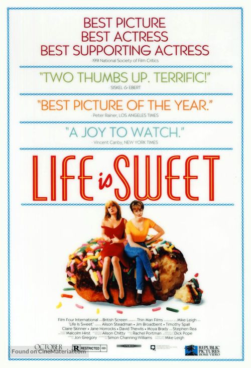 Life Is Sweet - Movie Poster
