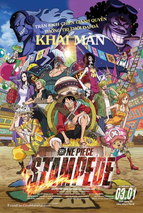 One Piece: Stampede - Vietnamese Movie Poster
