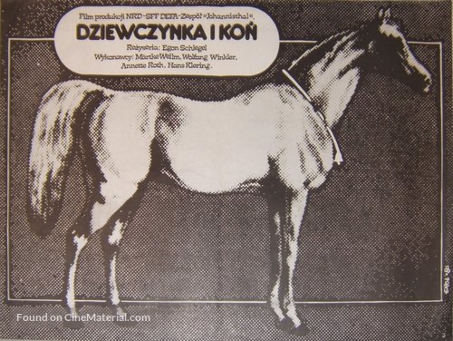 Das Pferdem&auml;dchen - Polish Movie Poster